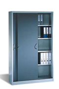 Stahl Schiebetürenschrank für Büro
