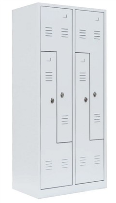 Z-Spind mit 4 Türen